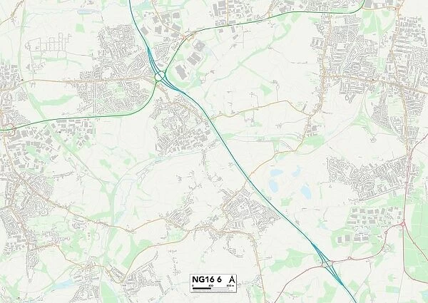 Broxtowe NG16 6 Map