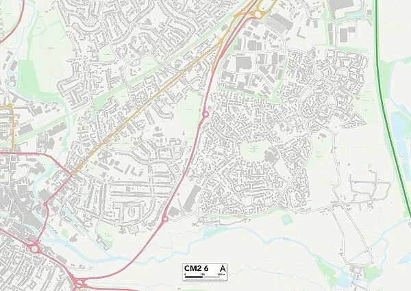 Chelmsford CM2 6 Map