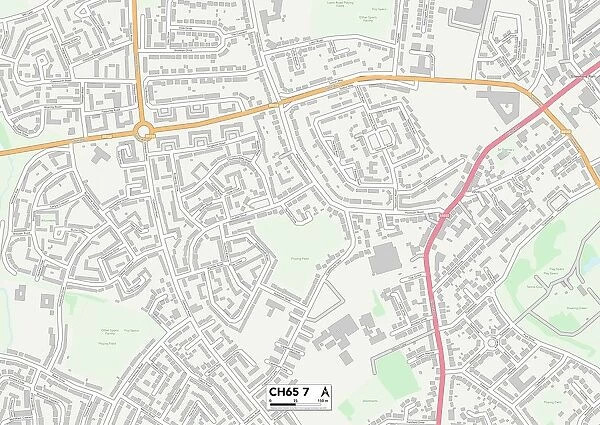 Cheshire West and Chester CH65 7 Map