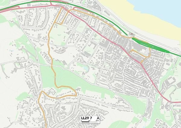 Conwy LL29 7 Map
