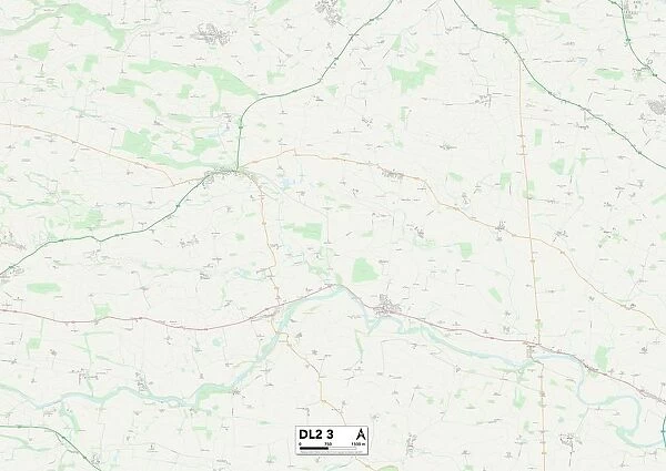 Darlington DL2 3 Map