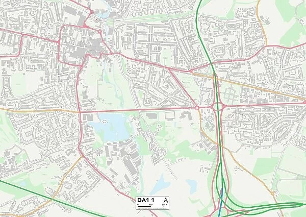 Dartford DA1 1 Map