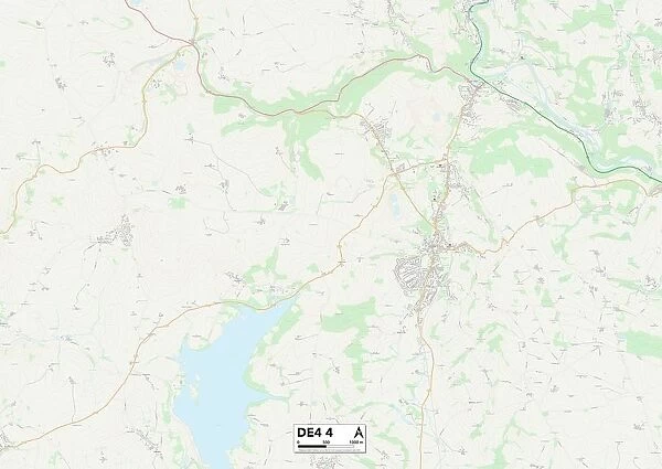 Derbyshire Dales DE4 4 Map