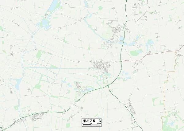East Riding of Yorkshire HU17 5 Map