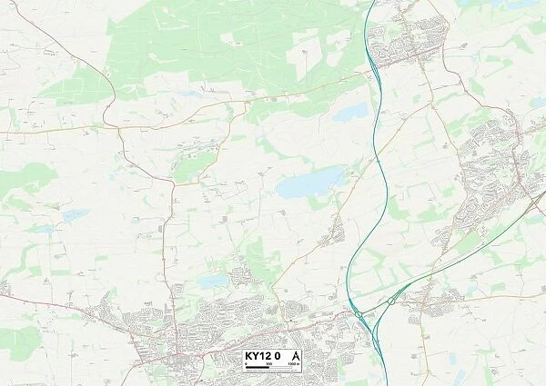 Fife KY12 0 Map