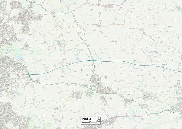 Fylde PR4 3 Map