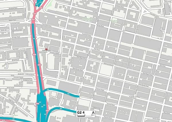 Glasgow G2 4 Map