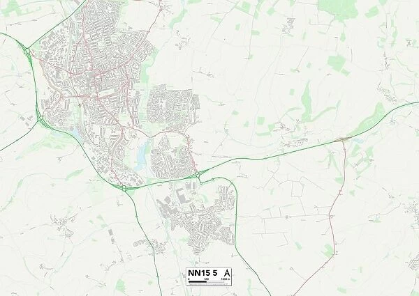 Kettering NN15 5 Map