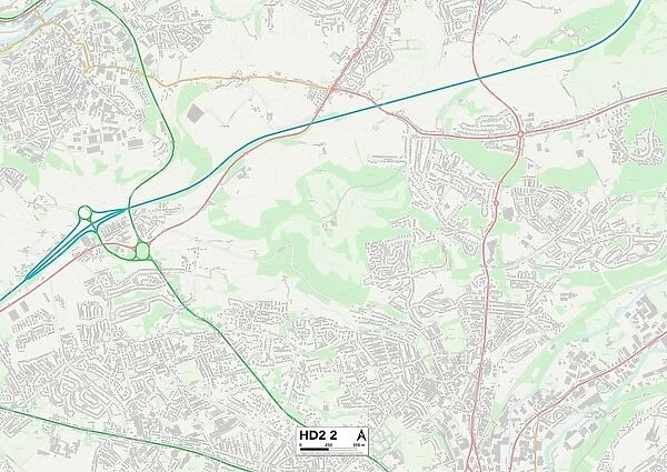 Kirklees HD2 2 Map