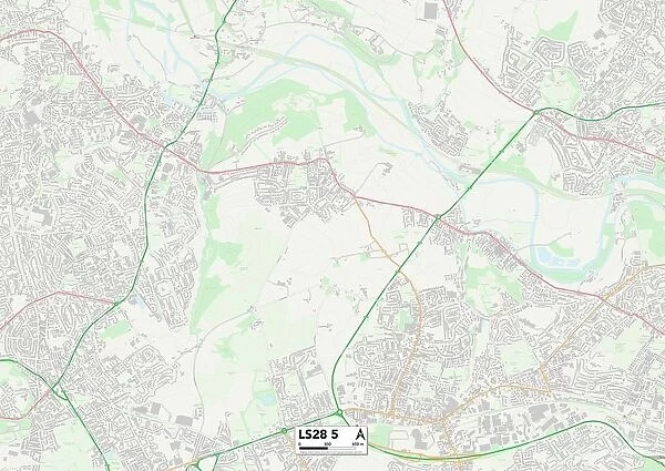 Leeds LS28 5 Map