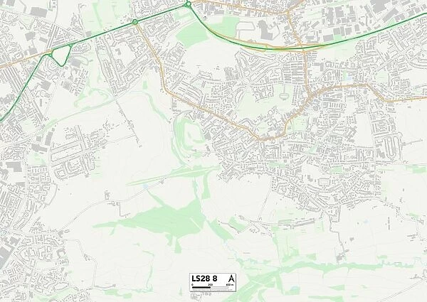 Leeds LS28 8 Map