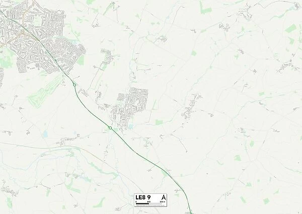 Leicester LE8 9 Map