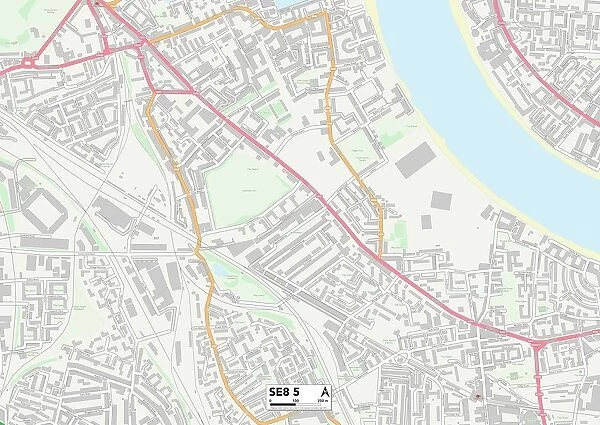 Lewisham SE8 5 Map