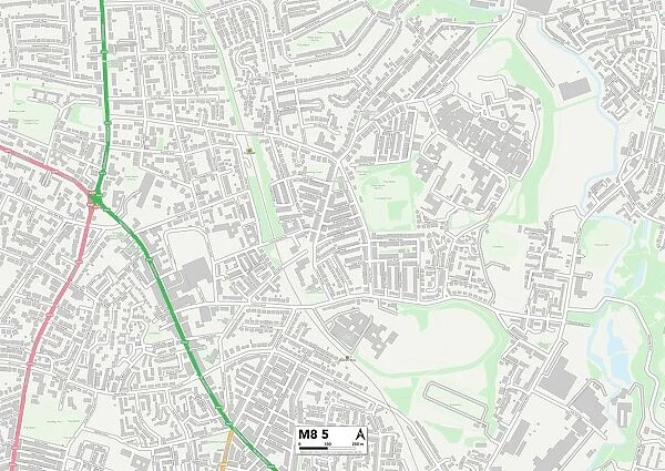 Manchester M8 5 Map