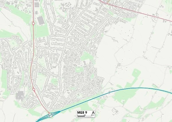 Medway ME8 9 Map
