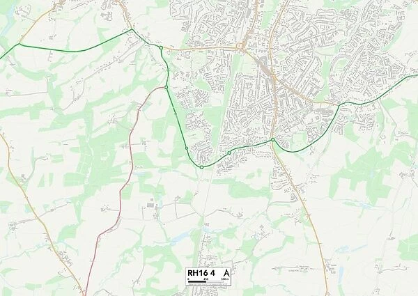 Mid Sussex RH16 4 Map
