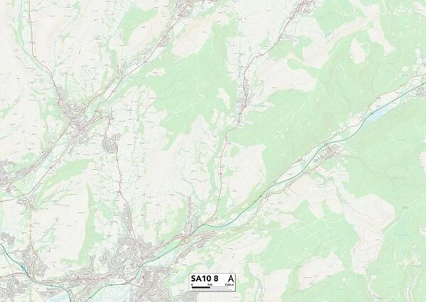 Neath Port Talbot SA10 8 Map