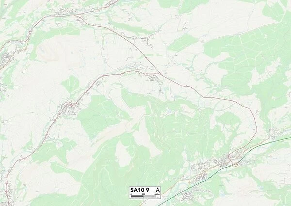 Neath Port Talbot SA10 9 Map
