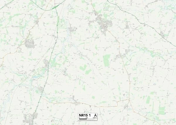 Norfolk NR15 1 Map