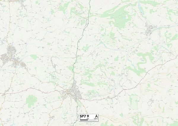 North Dorset SP7 9 Map