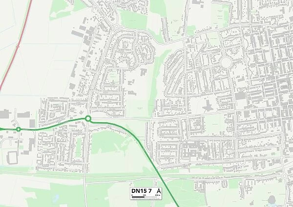 North Lincolnshire DN15 7 Map