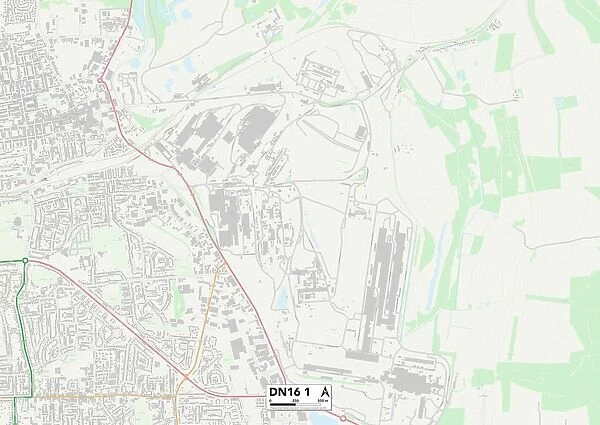North Lincolnshire DN16 1 Map