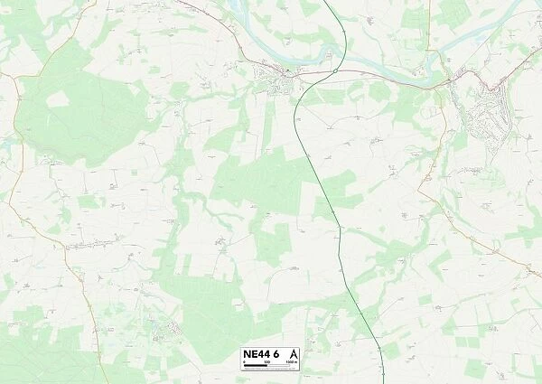 Northumberland NE44 6 Map