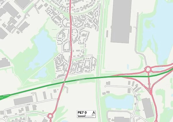 Peterborough PE7 0 Map