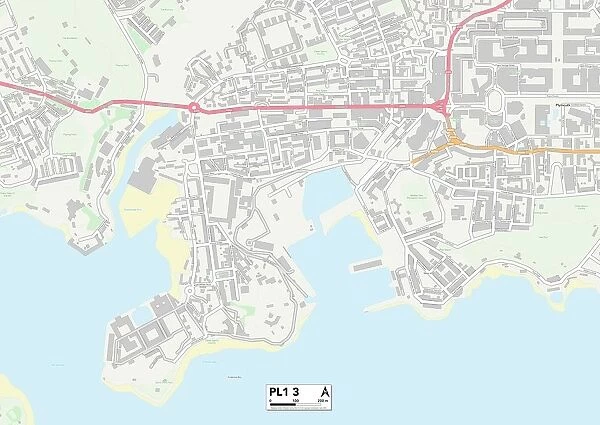 Plymouth PL1 3 Map
