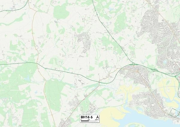 Poole BH16 6 Map