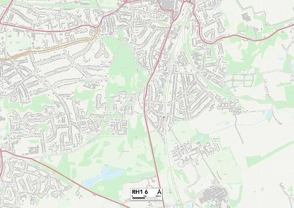Reigate and Banstead RH1 6 Map