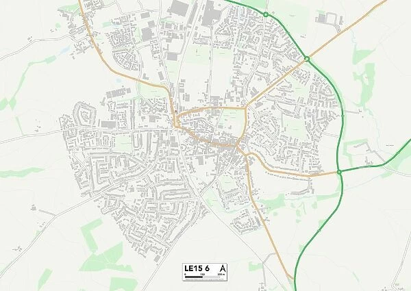 Rutland LE15 6 Map