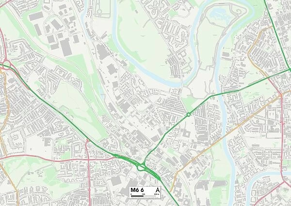 Salford M6 6 Map