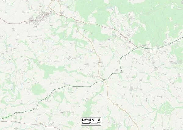 Shropshire DY14 9 Map