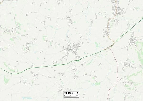Somerset TA13 5 Map