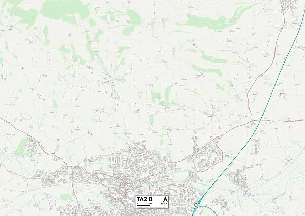 Somerset TA2 8 Map