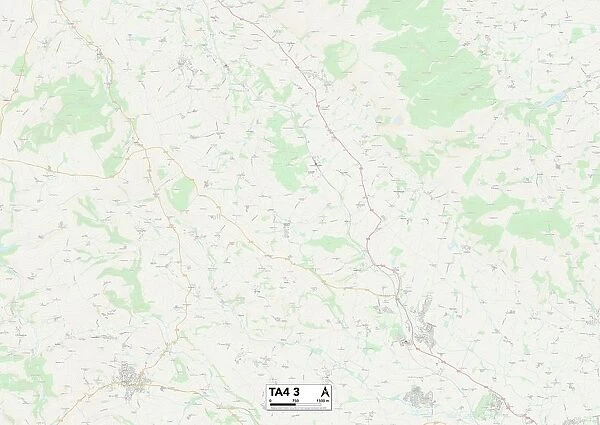 Somerset TA4 3 Map