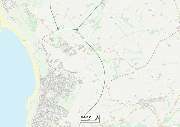 South Ayrshire KA9 2 Map