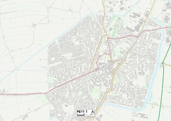 South Holland PE11 1 Map