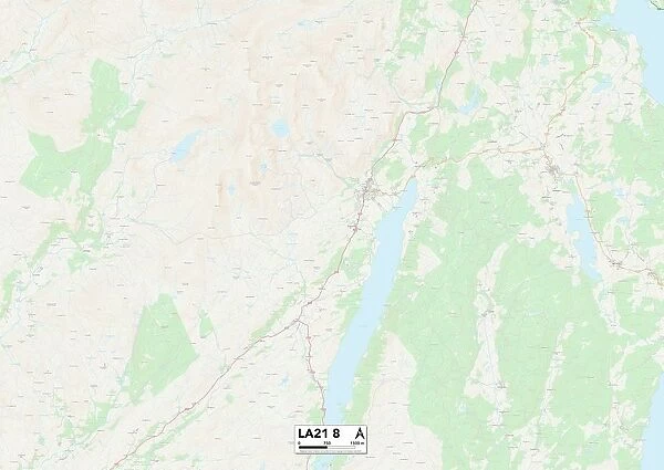 South Lakeland LA21 8 Map