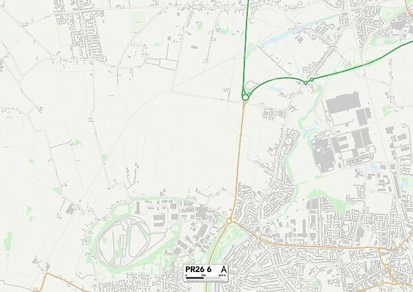 South Ribble PR26 6 Map