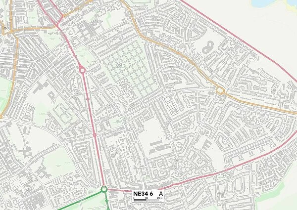 South Tyneside NE34 6 Map
