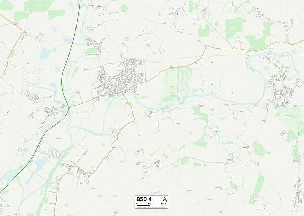 Stratford-on-Avon B50 4 Map
