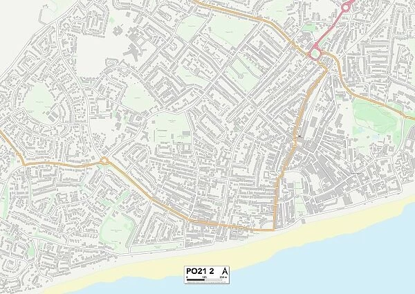 Sussex PO21 2 Map