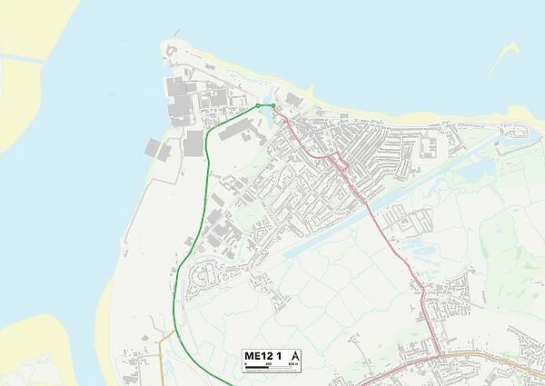 Swale ME12 1 Map