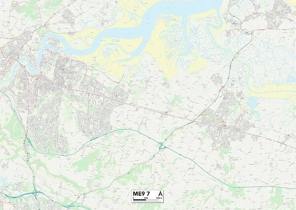 Swale ME9 7 Map
