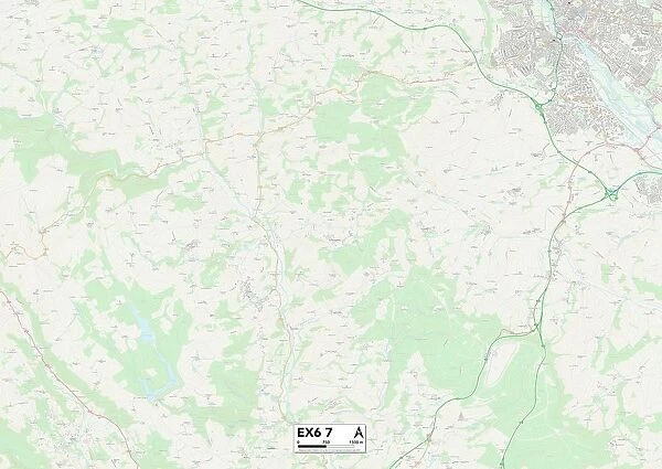 Teignbridge EX6 7 Map