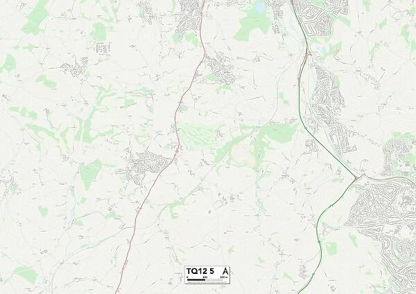 Teignbridge TQ12 5 Map