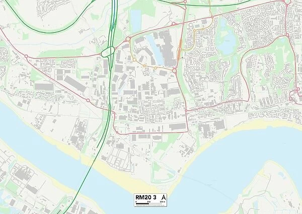 Thurrock RM20 3 Map