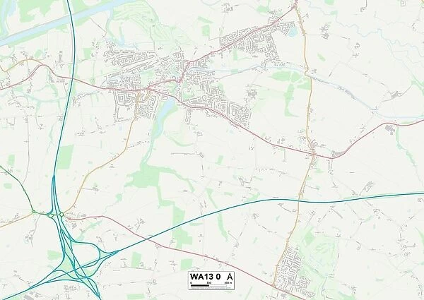 Warrington WA13 0 Map